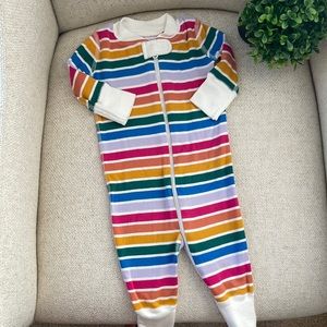 Hanna Andersson 0-3m footless zip sleeper